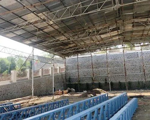 Temporary Labour Camp Shed Work at Bangalore